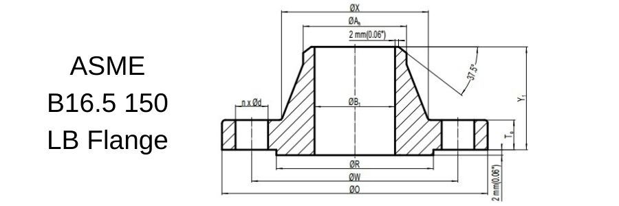 ASME B16.5 150 LB Flanges