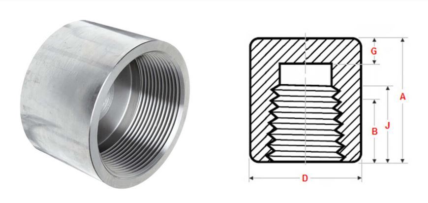 Forged Caps Fittings